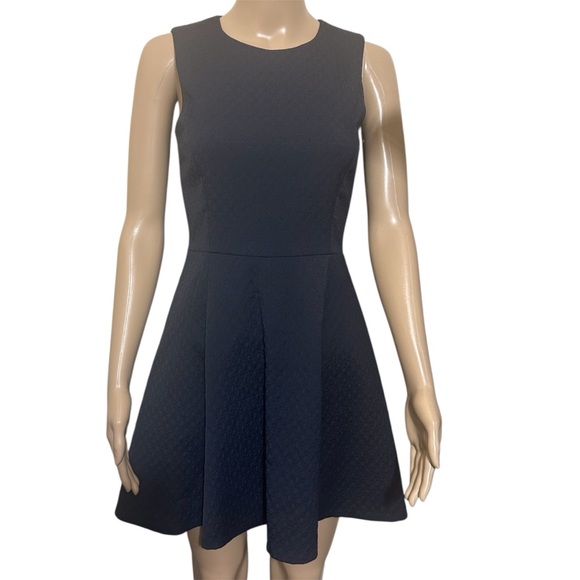 Theory Navy Sleeveless Mini Dress - Picture 1 of 6